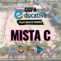 Copa Educativa Play Beach Tennis - Outubro - Mista C - Copa Educativa Play Beach Tennis - Outubro/2024
