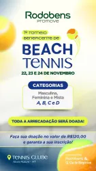 TORNEIO BENEFICENTE DE BEACH TENNIS - Feminina D
