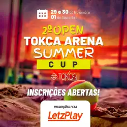 2º OPEN TOKCA ARENA - Duplas 70+ FEMININO