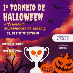 1º torneio de Halloween de beach tennis  - Masculino B