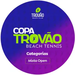 Copa Trovão Beach Tennis - Mista Open