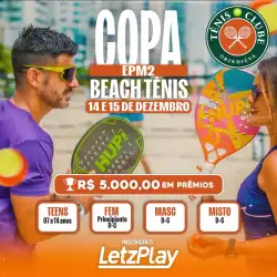 COPA EPM2 DE BEACH TÊNIS 