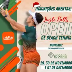 Jingle Bells Open de Beach Tennis - Feminino B/C