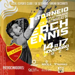 1º Torneio Juliplast Embalagens e CK Multimarcas de Beach Tennis 