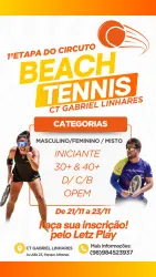 I Etapa do Circuito De BeachTennis CT Gabriel Linhares - DUPLA MASCULINO OPEN