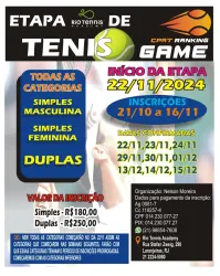   ETAPA RIO TENNIS ACADEMY DO CPAT  - 50+ C  SIMPLES