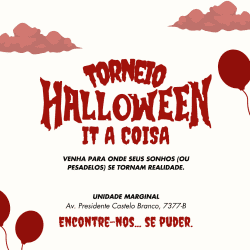 Torneio Halloween IT A COISA - Limão Tênis - 3. Limão - 1000 (Saibro)