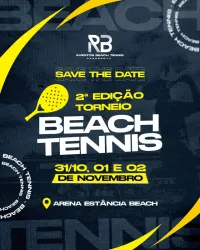 2º OPEN BEACH TENNIS ESTÂNCIA BEACH