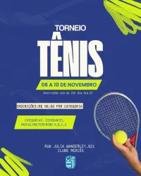 6ª ETAPA DO CIRCUITO INTERNO - Tênis Estreantes Feminino