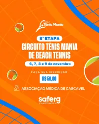 Circuito Tênis Mania de Beach Tennis - 8ª etapa - 2024 - Masculino