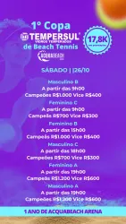 1ª COPA  TEMPERSUL - Masculina B