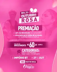 BOLÃO OUTUBRO ROSA - Mista C