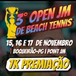 3° OPEN JM de BEACH TENNIS - Categoria A/PrÃ³ - Masculina