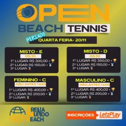 1º OPEN BEACH TENNIS - MISTO - E