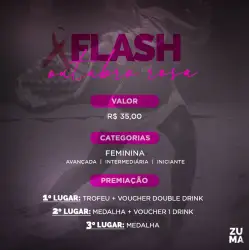 FLASH OUTUBRO ROSA - Feminina Iniciante