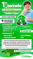 1º Torneio de Beach Tennis Salve o Lipe  - Feminino C