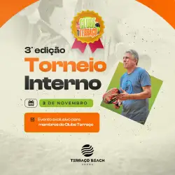 3° TORNEIO INTERNO TERRAÇO BEACH - Categoria Feminina