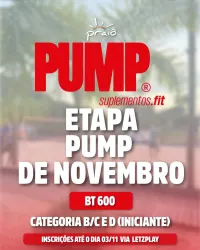 Ranking Praiô de BT - 6ª Etapa Pump de Novembro - Categoria Masculina B/C