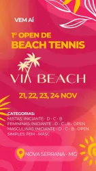 1º Torneio Via Beach  - Dupla Mista D 