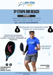 3 ª Etapa DM Beach - Masculina D