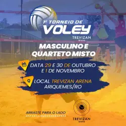 1º Torneio de Vôlei Dupla Masculina - Trevizan Arena - Vôlei - Duplas masculina