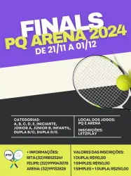 FINALS CIRCUITO PQ/ARENA 2024 - Categoria DUPLA D/E