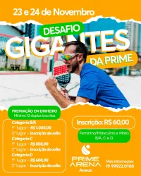 1º Desafio Gigantes da Prime - Masculina B