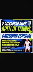 1o Bebedouro Clube Open de Tênis