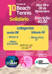 1° Beach Tennis SOLIDARIO  - Masculino D