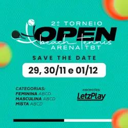 2º Torneio Open Beach Tennis - Arena TBT - Masculina B