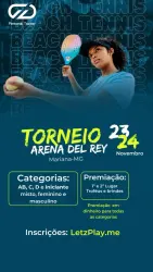 Torneio ARENA DEL REY de Beach Tennis  - Mista iniciante 