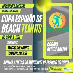 COPA ESPIGÃO DE BEACH TENNIS