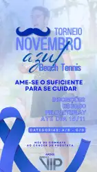 TORNEIO NOVEMBRO AZUL - CAT A/B MASCULINO