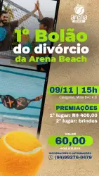 1° Bolão do Divórcio da Arena Beach  - Mista B+C