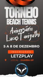 Torneio Aniversário Lucas taniguthi  - Masculino D+