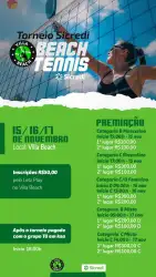1º TORNEIO SICREDI BEACH TENNIS - FEMININO D