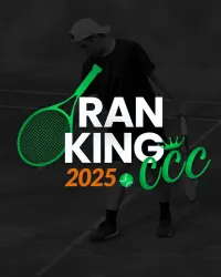 Ranking tênis 2ª Classe masc. 2025