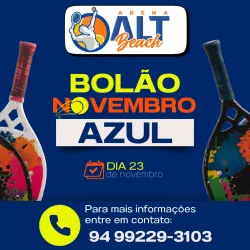 1º BOLÃO NOVEMBRO AZUL - Masculino Iniciante
