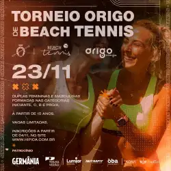 Torneio Interno Origo de Beach Tennis SHC - Etapa 6 - 23 Novembro 2024 - Pro/A Masculino