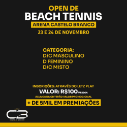 1° torneio interno arena castelo branco  - Masculino c