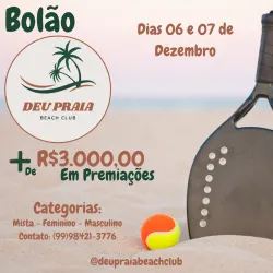 BOLÃO DEU PRAIA  - MISTA