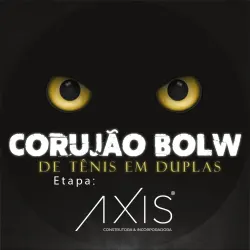 CORUJÃO BOWL DE TÊNIS EM DUPLAS - ETAPA AXIS