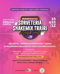 1º Torneio da Sorveteria ShakeMix trairi  de Beach Tênis - FEMININO INICIANTE