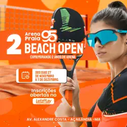 BEACH OPEN 2 ANOS ARENA PRAIA 95 - FEMININO INTERMEDIÁRIO