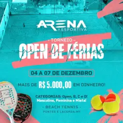 TORNEIO OPEN DE FERIAS - ARENA A ESPORTIVA - MASCULINO B