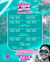 B-Day da Bia ( interno e convidados) - Feminino 60+
