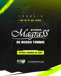 Etapa Magras de beach tennis  - Masculino C