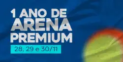 1 Ano de Arena Premium (Interno + Convidados) - Iniciante Masculino