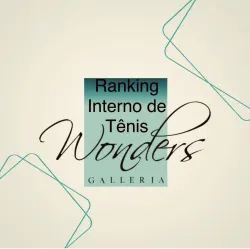 Ranking interno de tênis 2026 dos condôminos do Wonders Galleria