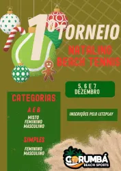 TORNEIO NATALINO BEACH TENNIS - Simples Masculino